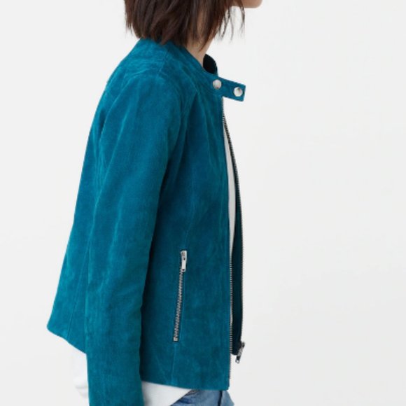 Genuine Suede Jacket - Picture 1 of 8